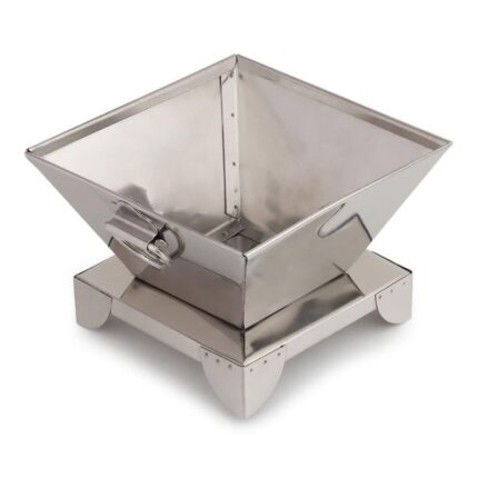 Stainless Steel Havan Kund for Agnihotra, Yajna, Havan & Vedic Rituals – Durable & Heat-Resistant Pooja Vessel