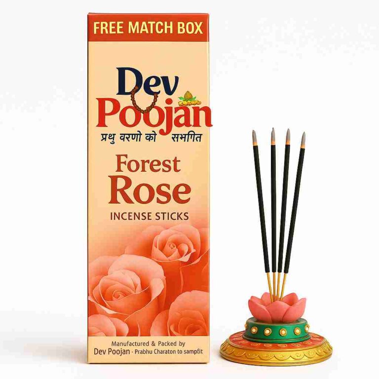 Dev Poojan Forest Rose Premium Agarbatti