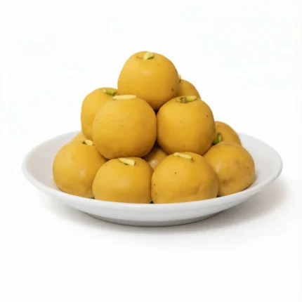 Dev Poojan Besan Laddu – Fresh Premium Prasad Laddu | Pure Ghee Laddu | Temple-Style Sweets