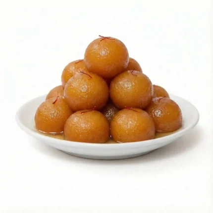 Dev Poojan Gulab Jamun Prasad – Soft & Juicy Traditional Sweet | Pure Ghee Flavor | Fresh Temple-Style Mithai