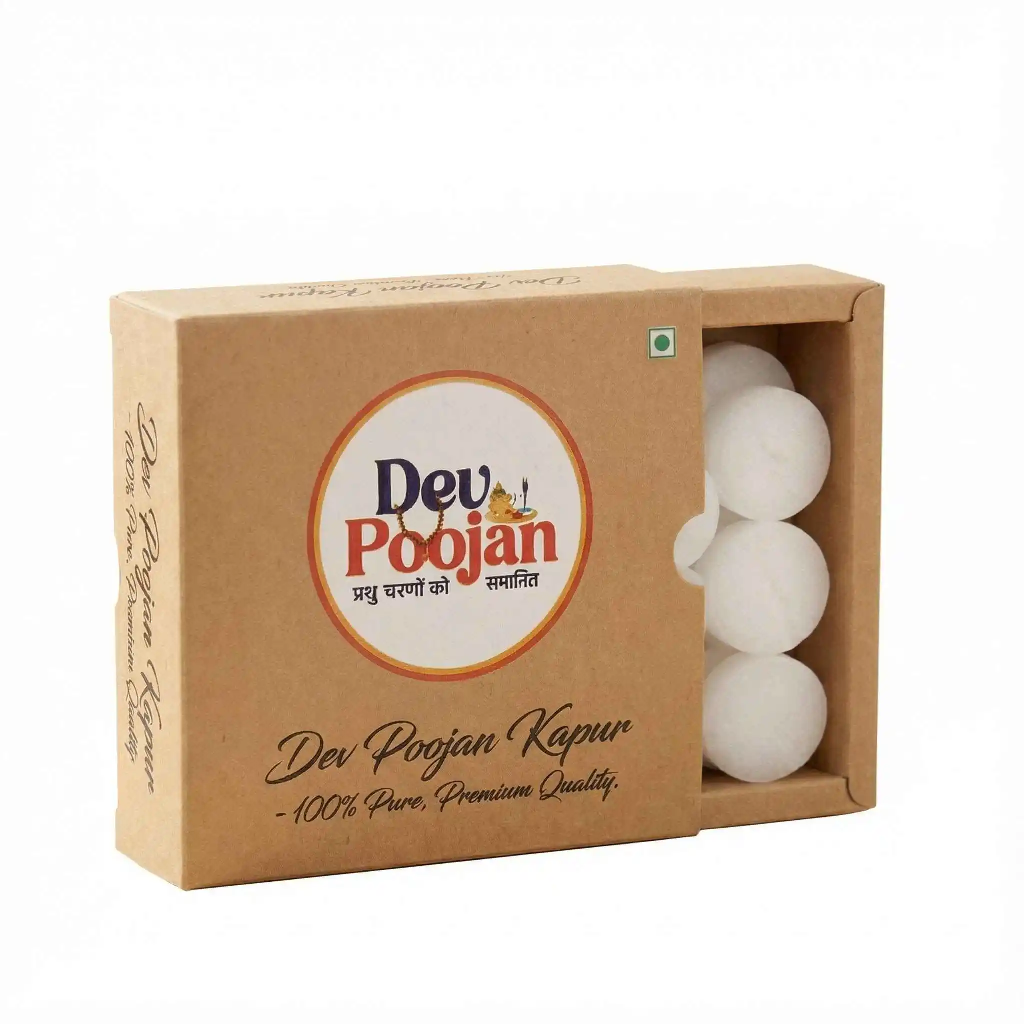 Dev Poojan Camphor Tablets | 100% Pure Bhimseni Kapur for Aarti, Pooja and Aromatherapy – Premium Quality Dev Poojan Camphor Tablets | 100% Pure Bhimseni Kapur for Aarti, Pooja and Aromatherapy – Premium Quality